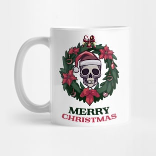 Merry Christmas skull Mug